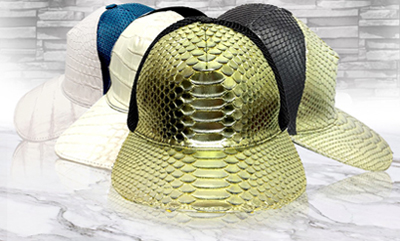 A Crocodile Skin Cap That Will Stand Out In A Crowd