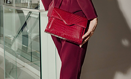 Crocodile Skin Sling Bag CERVIN