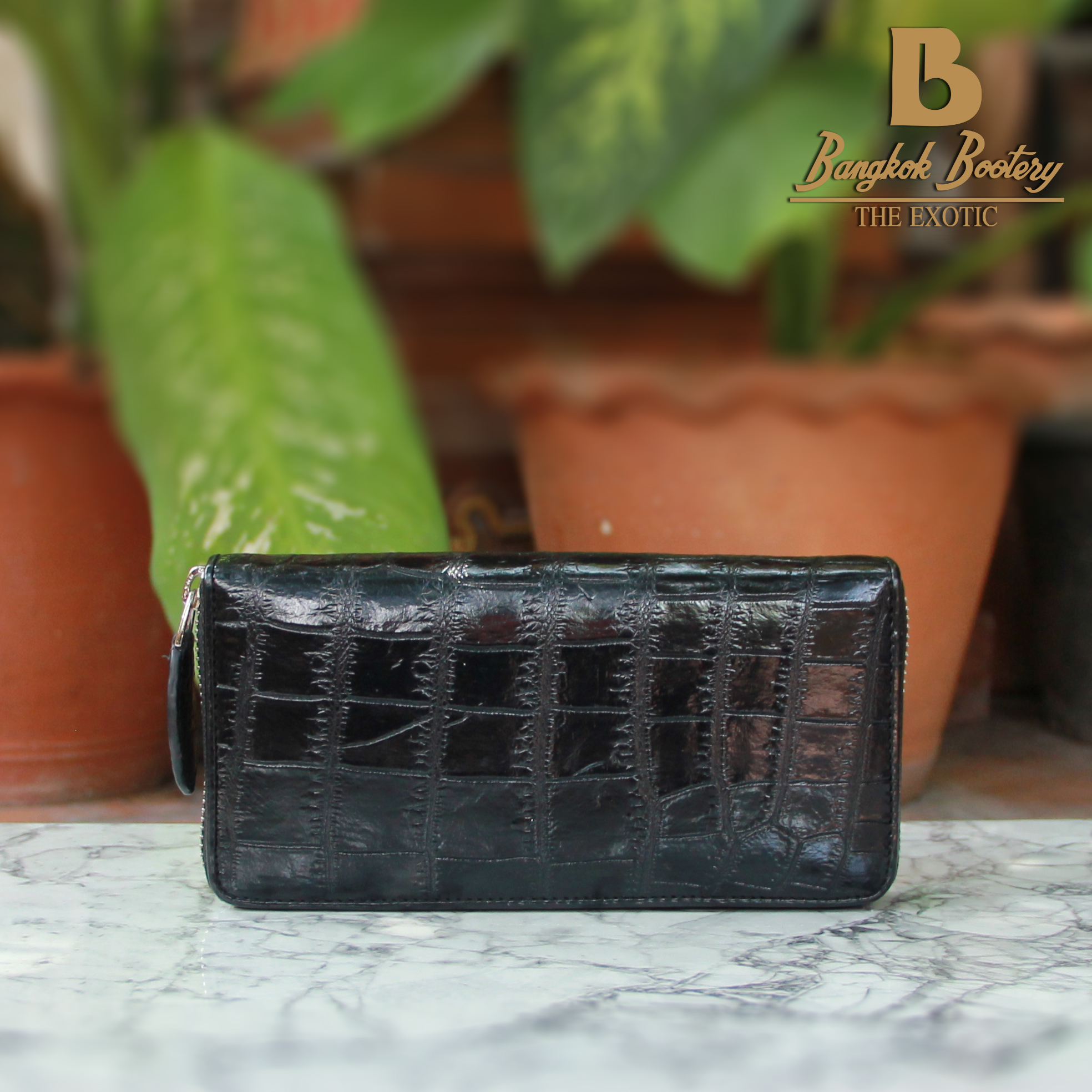Genuine Crocodile Skin Purse