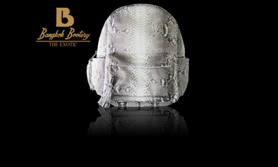 Python Skin Backpack