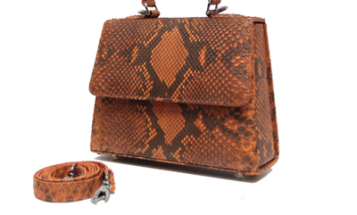 Python Skin Handbag