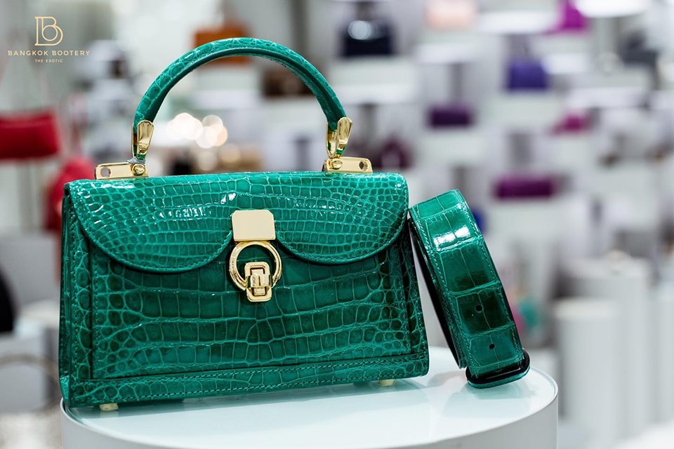 Crocodile Skin Purse in Phuket