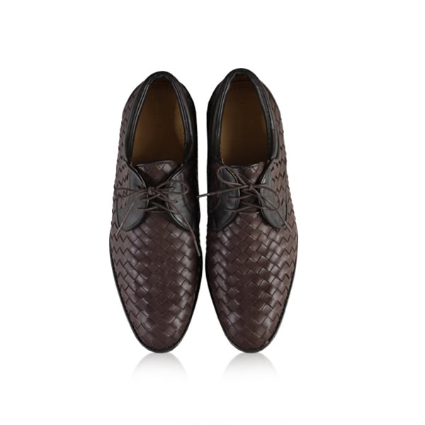 Knitted Leather Shoes